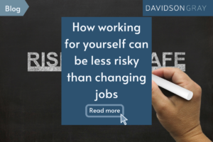 How working for yourself can actually be less risky than changing Jobs